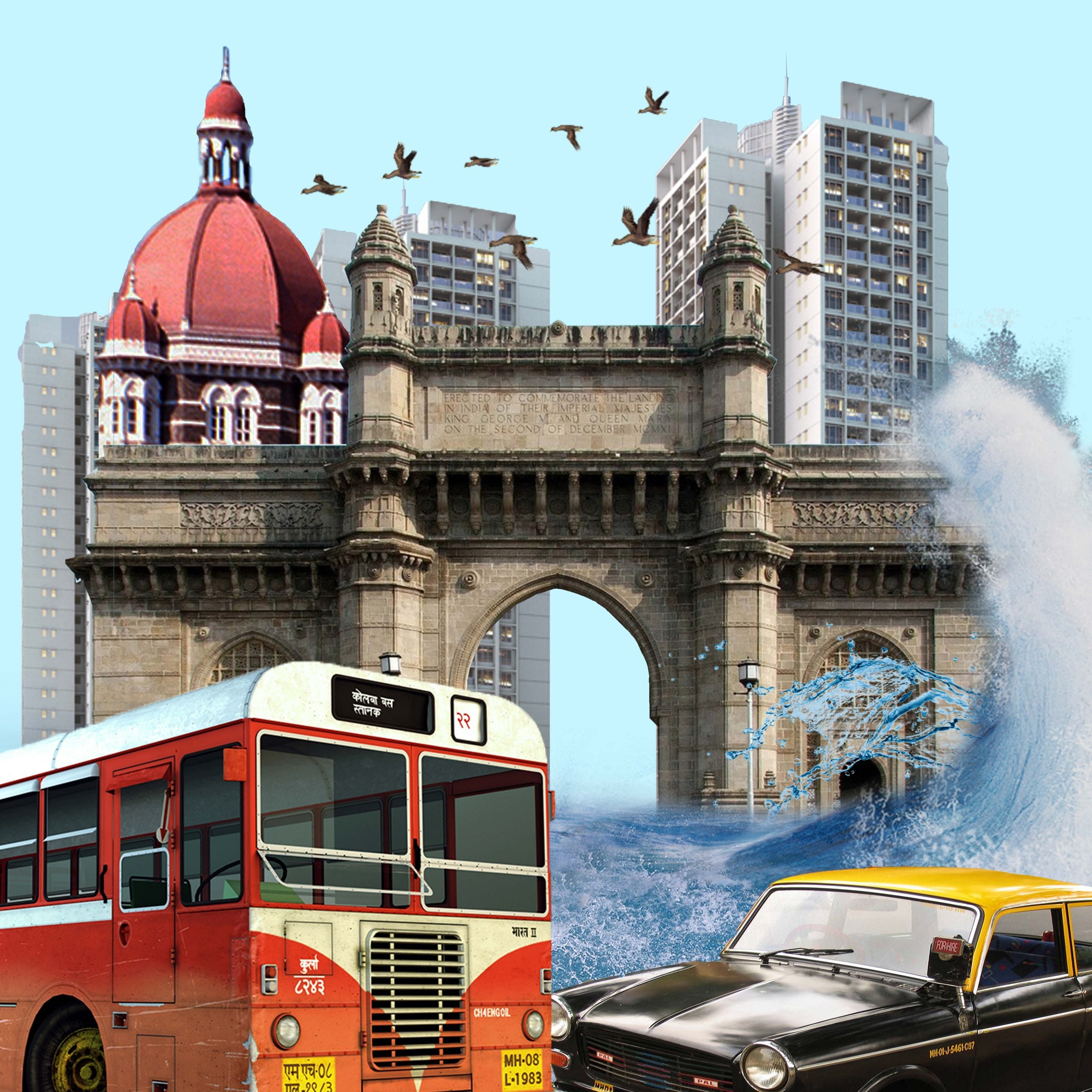 Bombay Through  Kaliedescope