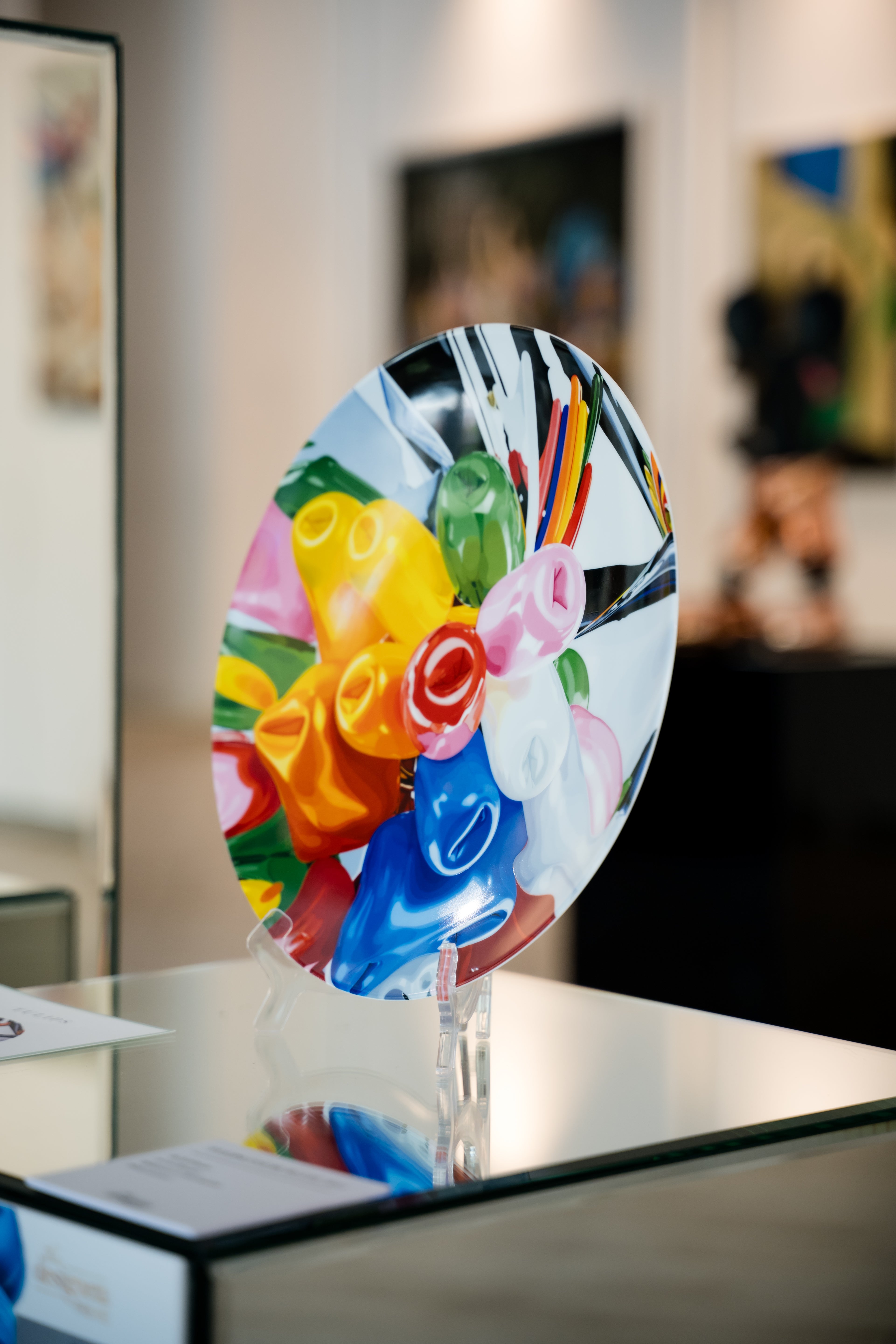 Tulips Coupe Plate, 2014
