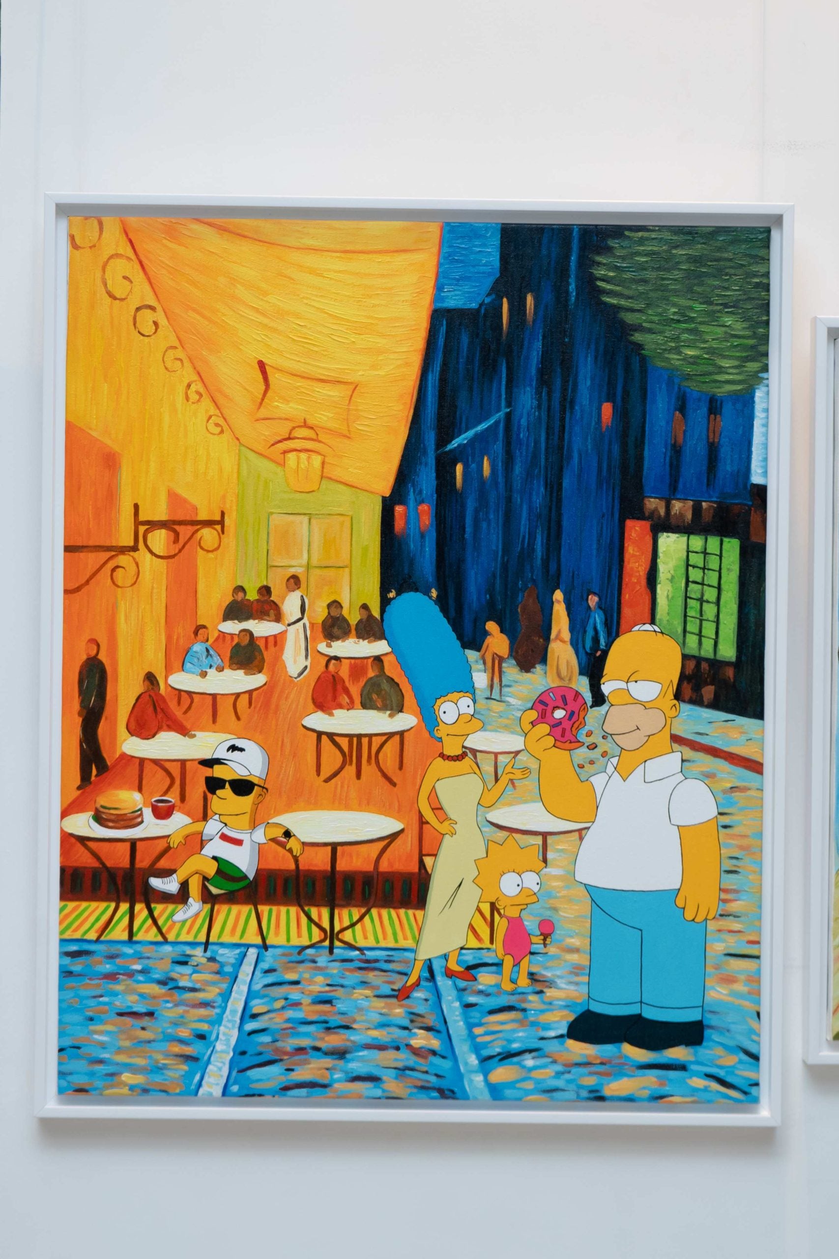 Simpson's Night at Van Gogh's Cafe