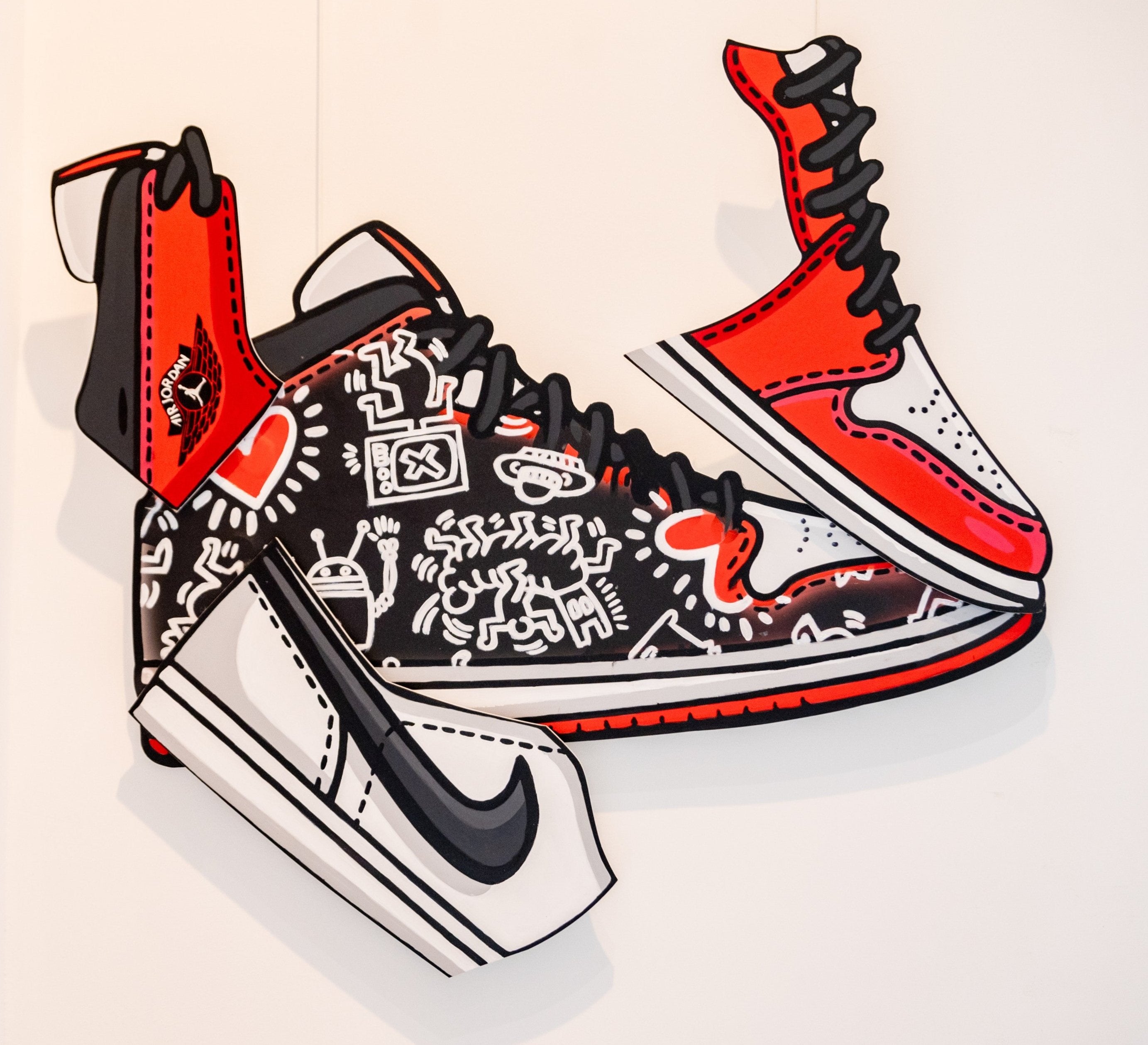 Air Jordan X Keith Haring Fusion