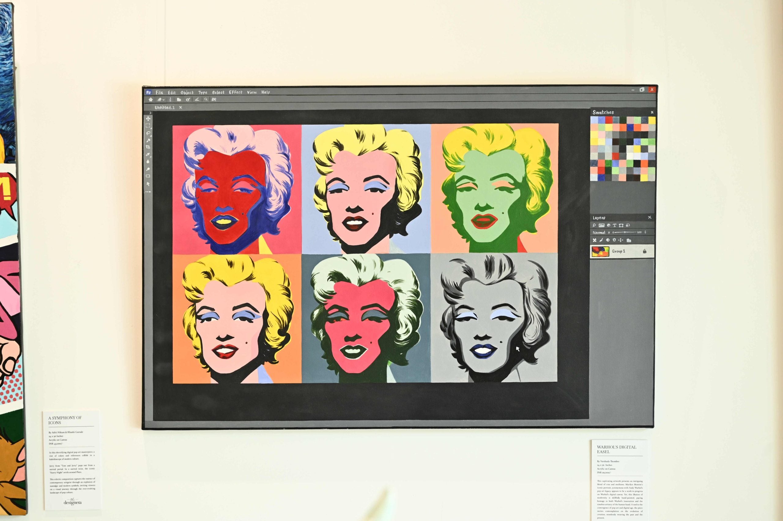 Warhol's Digital Easel