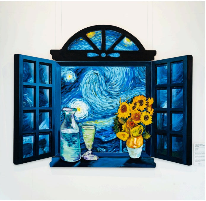 Vincent's Vision: Through the Starry Window